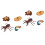 8 Pcs Simulation Insect Growth Ornaments Display Models For Kids 5