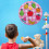 1 Set Cartoon Throwing Darts Board With Balls Interactive Toy 4