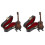 2 Set Decorazione Mini Chitarra In Legno Chitarra 3