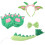 1 Set Plüsch Dinosaurier Stirnband Mit Und 10