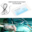 12pcs Suture Practice Threads in Individual Pack Silk Thread with Needle 2/0 3