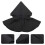 3Pcs Halloween Medieval Hat For Witch Cosplay Decor 10