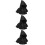 3Pcs Halloween Medieval Hat For Witch Cosplay Decor 8