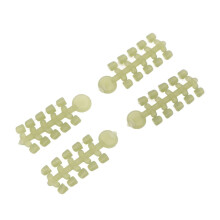 50pcs Carp Fish Hook Stops Beads PP Fishing Hook Stopper Beads