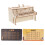 3 Piezas Madera 3D Piano Instrumento Musical 1