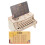 3 Piezas Madera 3D Piano Instrumento Musical 3