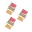 3 Piezas Madera 3D Piano Instrumento Musical 8