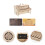 3 Piezas Madera 3D Piano Instrumento Musical 11