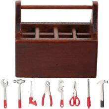 3 Sets Mini House Tools Simulated Toy Tiny House Miniature Box