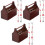 3 Sets Mini House Tools Simulated Toy Tiny House Miniature Box 5