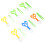6 Set Bambini, Insetti Con Pinzette 4