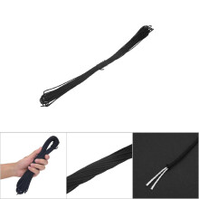 Cuerda de nailon para arco compuesto, accesorio de liberación segura con bucle en D (negro)