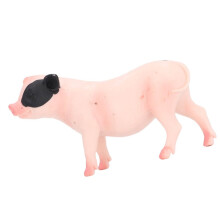 Realistisk PVC-grisfigur för barn, gårdsdjursmodell