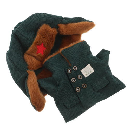 5 Set Cappotto : Verde Con Cappello