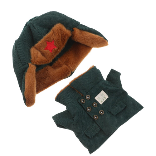 5 Set Cappotto : Verde Con Cappello 2