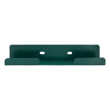 Easy to Install Steel Wheelie Bin Wall Bracket for-Dark green