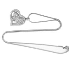 Memorial Locket Urn Container Ashes Necklace Locket Neck Jewelry