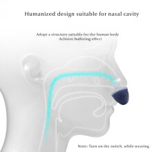Dispositif électrique anti-ronflement - Aide à arrêter de ronfler pour hommes et femmes - Facile à utiliser