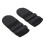 2pcs Waterproof Rubber Dog Paw Protector Boots, Adjustable & Soft S 1