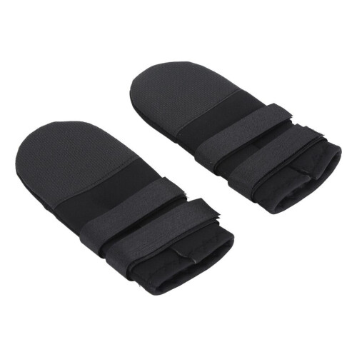 2pcs Waterproof Rubber Dog Paw Protector Boots, Adjustable & Soft S