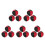 5Pcs Black And Red Juggling Balls For Beginners 10