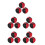 5Pcs Black And Red Juggling Balls For Beginners 9