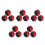 5Pcs Black And Red Juggling Balls For Beginners 8