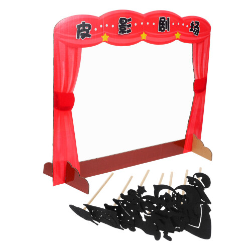4 Ensembles De Marionnettes Pour D'ombres Accessoires 1