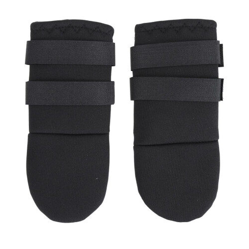 2pcs Waterproof Rubber Dog Paw Protector Boots, Adjustable & Soft S 1