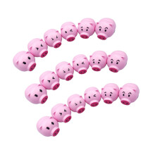 18Pcs Cartoon Pig Shaped Inertia Toy Car Set For Kids