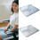 Breathable Cooling Seat Pad Silk Ice Rattan Structure-grey 40cm 3