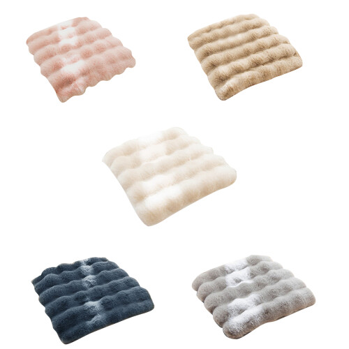 Plushes Rabbit Seats Cushions with NonSlip Thickened-Cocoa 40cm 1