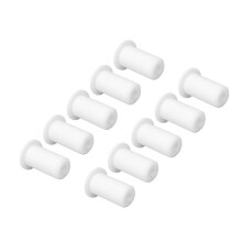 Kit de cables de la serie Starlink: 10 bujes de pared de silicona blancos de 0,75 pulgadas