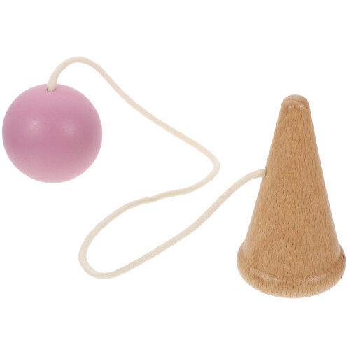 2 Pièces Kendama En Bois Jeu De Coordination Et D'adresse 2