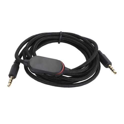 Câble audio sans perte de 1,6 m pour casques de jeu avec microphone 1