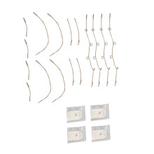 Huidvriendelijke gezichtslifttape (80 stuks) voor versteviging en het gladmaken van rimpels.