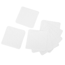 500 Stück Reinigungstücher aus Watte, 4,8 x 4,8 cm, weiß, für Nagelkleberflaschen