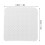 500 st nagellimflaskor, absorberande bomull, 4,8x4,8 cm, vit 2