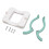 Sublimation Cup Clamp Set ABS Magnet Prevent Splash 9.5x8cm 3