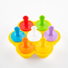 Plateau de congélation en silicone à 7 compartiments pour aliments pour bébé, 16 x 15 cm, sûr et facile