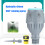 Durable Plastic Sprinkler Head For 360 Degree Coverage for 4