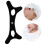 Breathable Anti Snoring Strap for Adults & Kids Black TriangularMesh 3