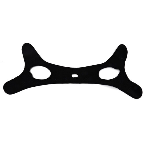 Breathable Anti Snoring Strap for Adults & Kids Black TriangularMesh 1