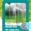 Durable Plastic Sprinkler Head For 360 Degree Coverage for 2