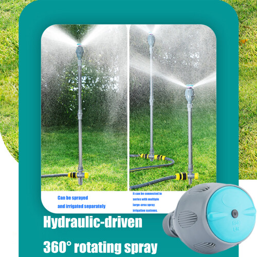 Durable Plastic Sprinkler Head For 360 Degree Coverage for 1