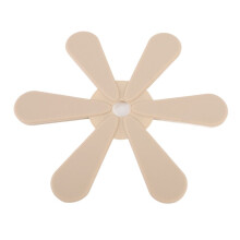 Hittebestendige siliconen onderzetter, antislip, geïsoleerde pannenlap, 20 cm