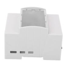 Elektronisches Netzteilgehäuse aus ABS für Raspberry Pi 5B mit Kühlkörper, robustes Gehäuse