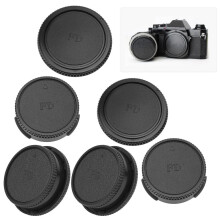 Set met beschermkap voor lens en cameradop voor Canon FD-vatting - Stofwerend