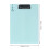 Standing Desktop Clipboard A4 PP Document Holder for Students Blue 2