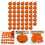 48Pcs Tiny Artificial Pumpkins Fall Festival Desk Decoration 2